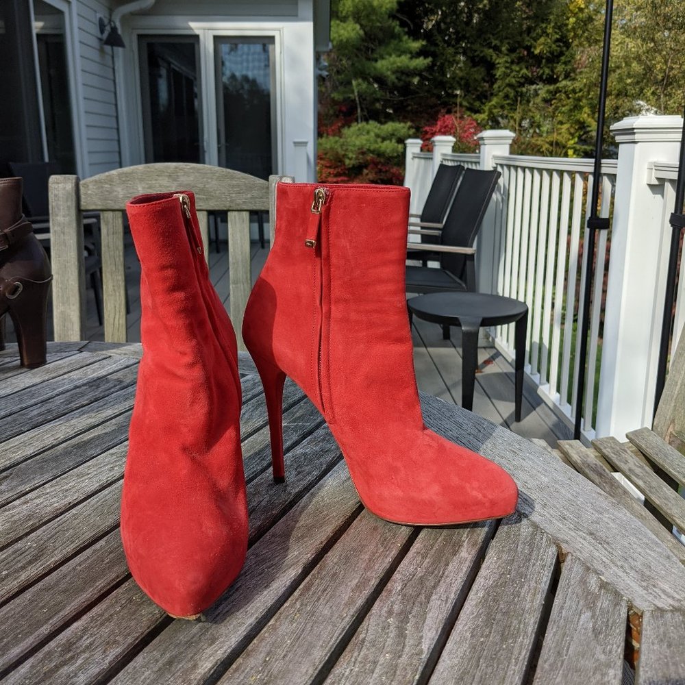 Ralph Lauren Collection Suede Booties